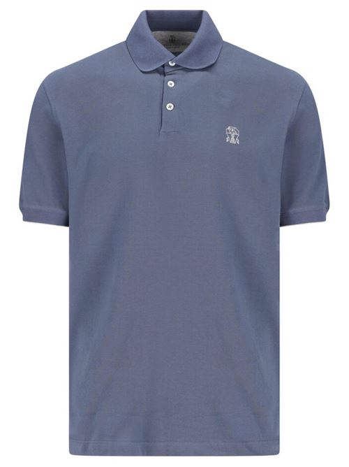Polo shirt with logo BRUNELLO CUCINELLI | ME8548788CBL48